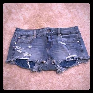 Size 10 AEO Jean Cheeky Shorts